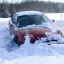 В Куюргазинском районе Башкирии спасатели вытащили из снега машину с детьми